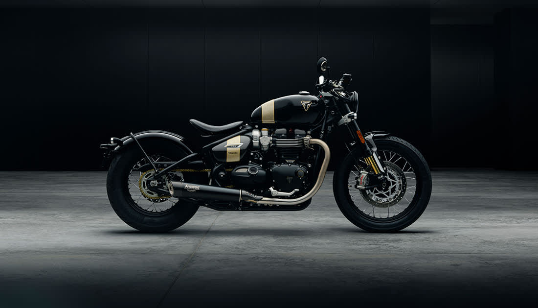 Triumph Bonneville Bobber TFC full bike right hand side